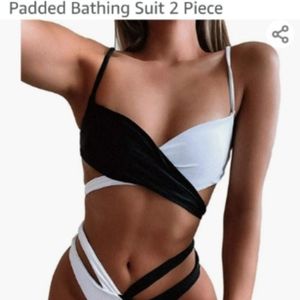 Bikini sexy black and white